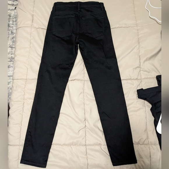 9" mid-rise stretchy toothpick jean - Picture 4 of 5